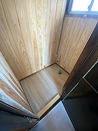 トイレリフォーム(大工工事)