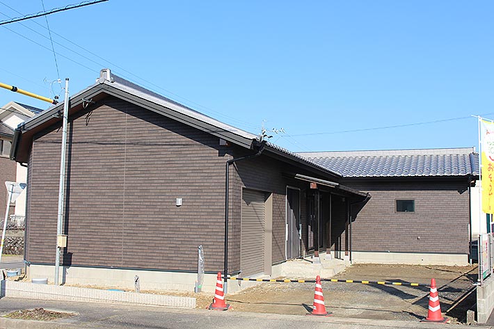 平屋建て 上平の家建築現場