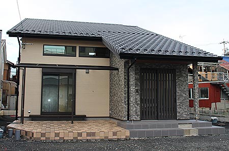 自然素材、漆喰の家