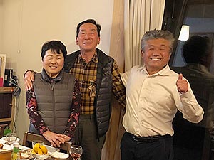 K様ご夫婦と社長の稲葉