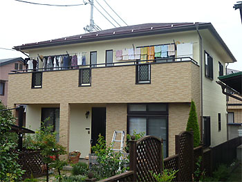 ベランダ塗装工事【施工後】