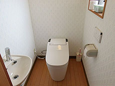 トイレ交換工事