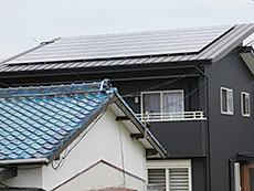 太陽光発電システム設置実例