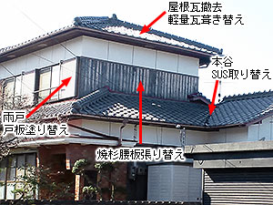 外装(リフォーム前)
