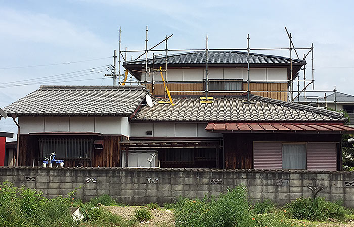 外装リフォーム(工事中)