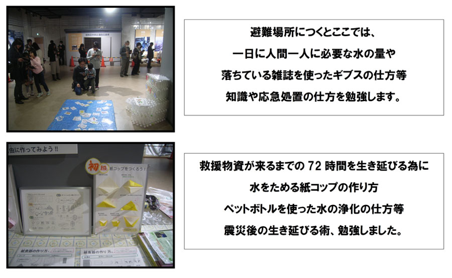 防災学習施設inそなエリア