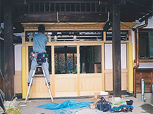 大林寺客殿 改修工事
