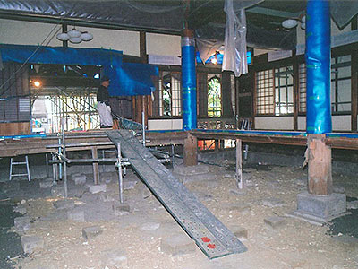 大林寺本堂 改修工事
