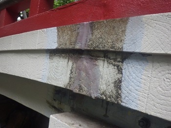 ひび割れ部補修