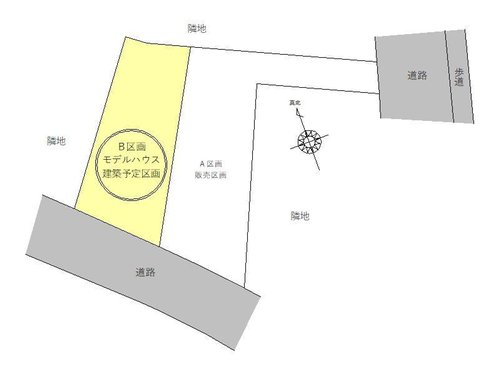 赤坂Ⅱ分譲地　区画図