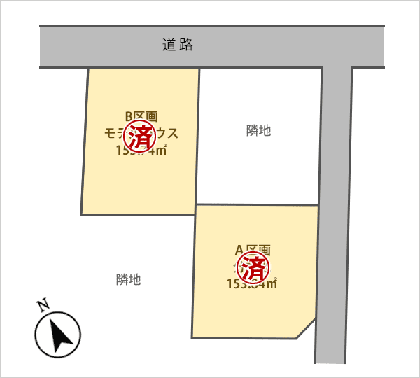 須賀Ⅳ区画図