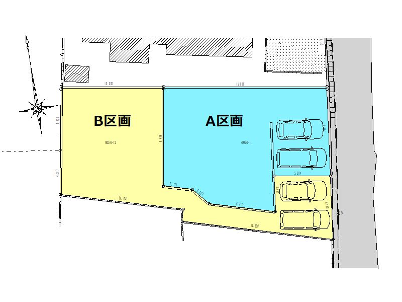 うえばるⅣ区画図