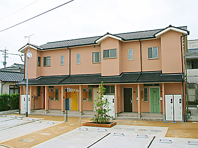 新築注文住宅 ｉアパート 長屋オール電化 自然素材の賃貸アパート 住まいる玄 鹿児島