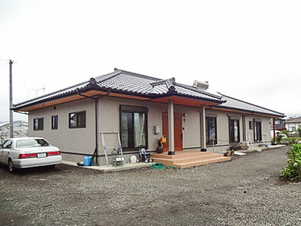 注文住宅施工例