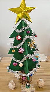 狭山リフォーム館のクリスマスツリー2017