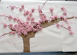 三分咲きの桜